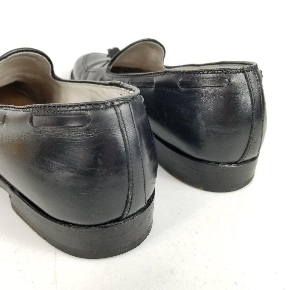 Alden leather tassel loafers mens 11.5 B/D Black - Picture 9 of 16